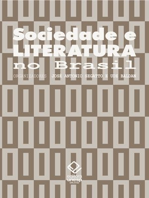 cover image of Sociedade e literatura no Brasil